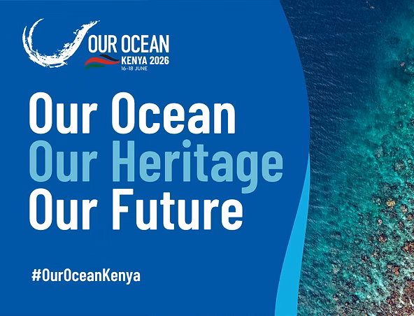 Cartaz - Our Ocean Conference 2026 - "Our Ocean, Our Heritage, Our Future."