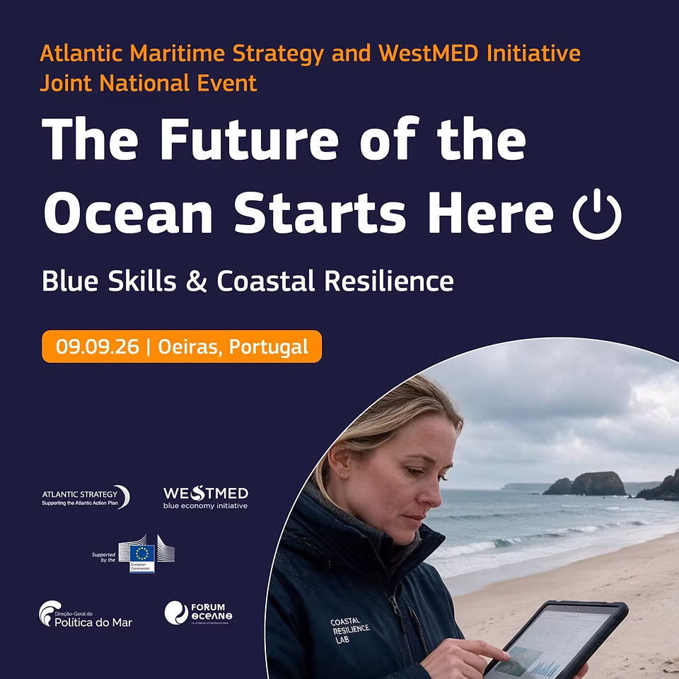 cartaz The Future of the Ocean Starts here